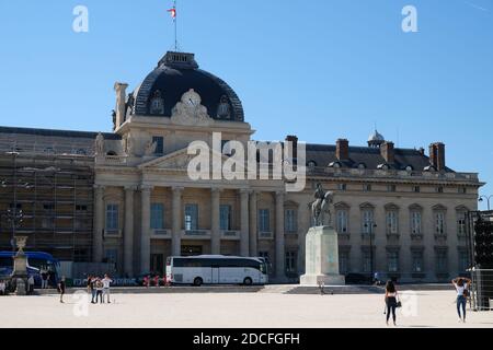 L`École Militaire in Paris, Frankreich Stockfoto